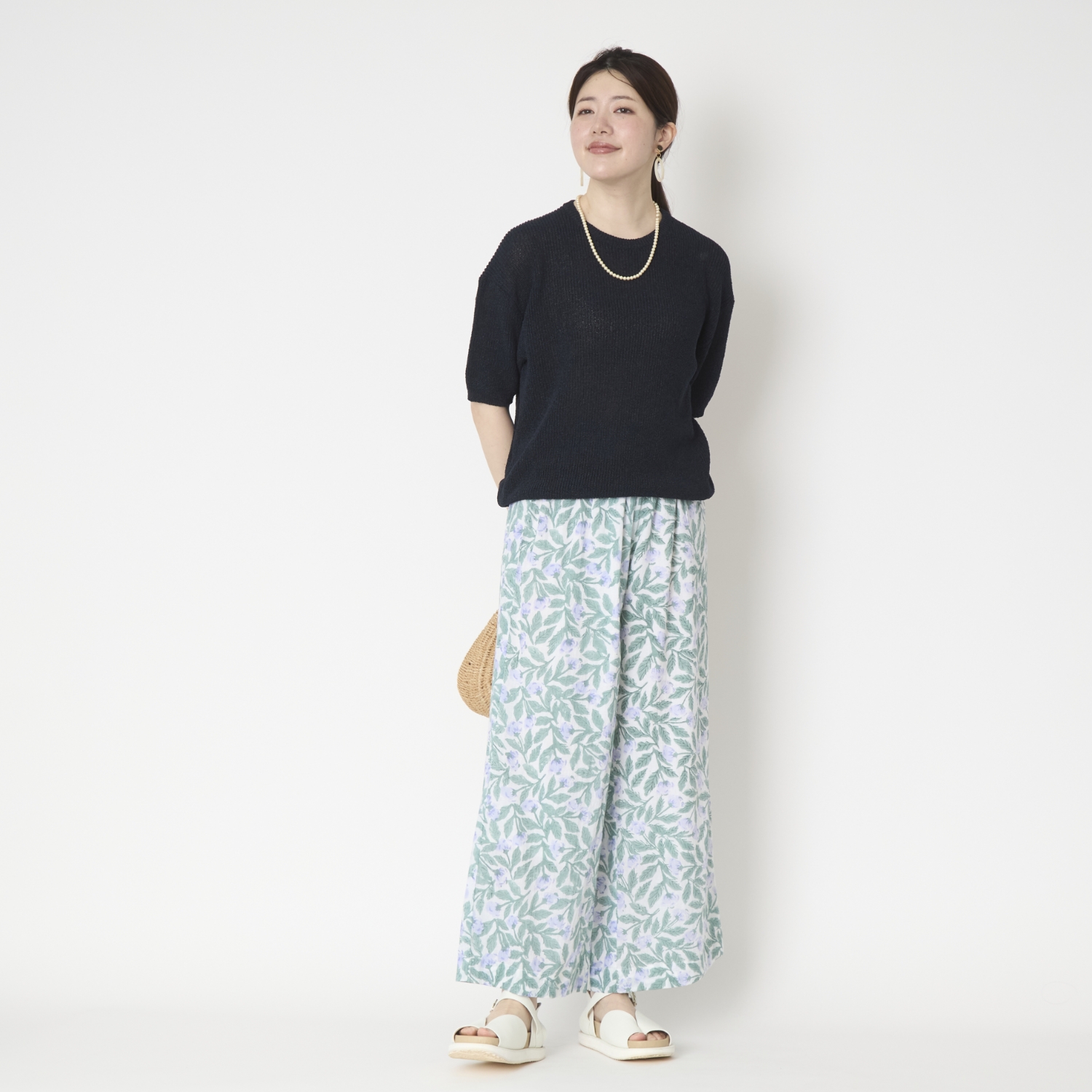 Kilka×kapuwa/風が通るカディーコットンパンツ PURE